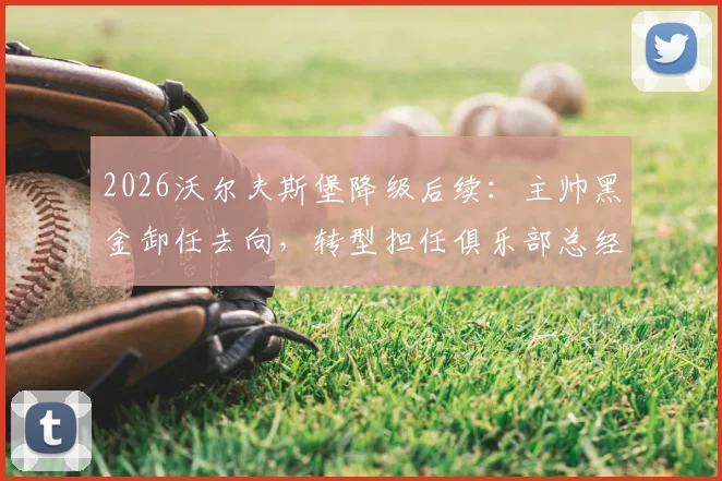 2026沃尔夫斯堡降级后续:主帅黑金卸任去向,转型担任俱乐部总经理原因及前景分析