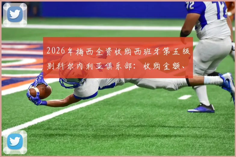 2026年梅西全资收购西班牙第五级别科尔内利亚俱乐部：收购金额、选址原因及未来青训发展计划深度解读